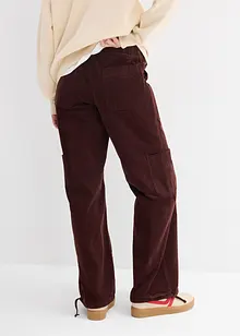 Cargo broek van corduroy, bonprix