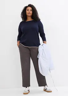 Trui met boothals, bonprix