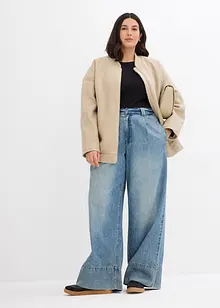 Wide leg jeans high waist, bonprix