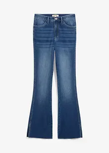 Bootcut jeans high waist, soft stretch, bonprix