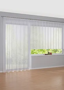Transparant gordijn, effen, bonprix
