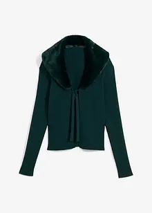 Vest met imitatiebont, bonprix