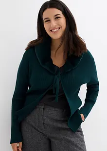 Vest met imitatiebont, bonprix