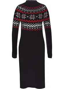 Gebreide jurk met Noors patroon, bonprix