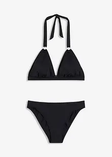 Halter bikini (2-dlg. set) met gerecycled polyamide, bonprix