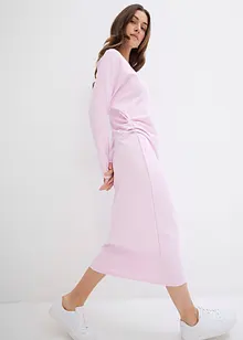 Midi jurk van comfortabel Punto di Roma, bonprix