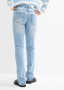 Straight jeans, mid waist, comfortabele band, bonprix