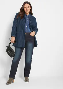 Slim straight jeans mid waist, stretch, bonprix