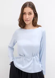 Blouse van soepelvallend satijn, bonprix