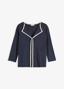 Shirt met contrasterende boorden, bonprix