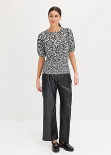 Imitatieleren broek, bonprix