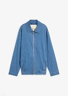 Spijkerjas in blousonstijl, met ritssluiting, bonprix