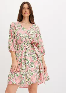 Mini jurk van zachte viscosemix, bonprix