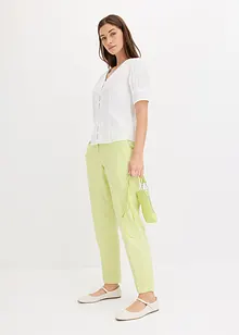 Blouse met pofmouwen, bonprix