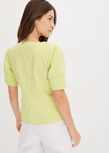 Blouse met pofmouwen, bonprix