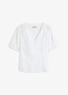 Blouse met pofmouwen, bonprix