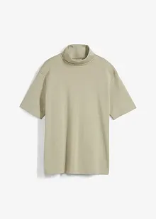 Shirt met col van biologisch katoen, bonprix