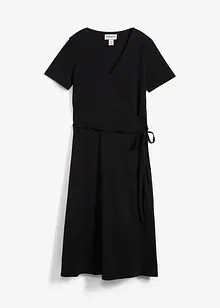 Jersey jurk met wikkeldetail, bonprix