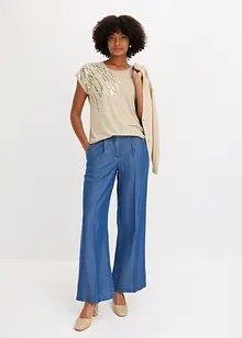 Shirt met pailletten, bonprix