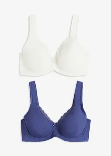 T-shirt bh (set van 2), bonprix