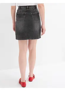 Spijkerrok wikkel-look, bonprix