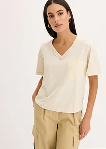 Oversized shirt van puur katoen, bonprix