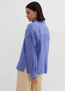 Overhemdblouse van mousseline, bonprix