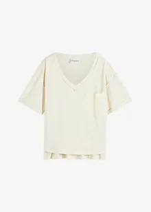 Oversized shirt van puur katoen, bonprix