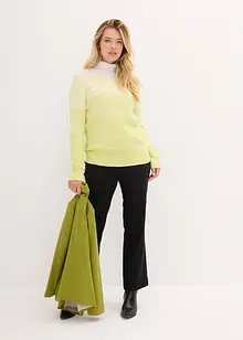 Getailleerde blazer van katoen-jersey, bonprix