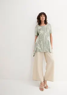 Longshirt van een zachte viscosemix, bonprix