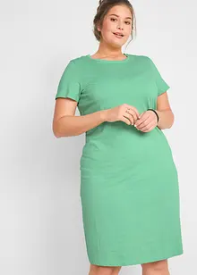 Jersey jurk van puur katoen (set van 2), bonprix