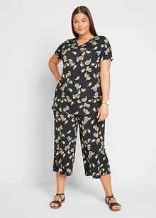 Shirt en culotte in een soepele viscosemix (2-dlg. set), bonprix