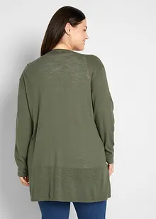 Lang vest, wordt open gedragen, bonprix