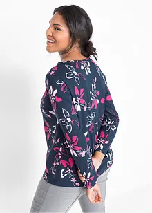 Longsleeve met bloemenprint, bonprix