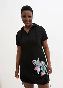 Katoenen shirtjurk, korte mouw, bonprix