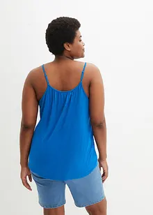 Top met spaghettibandjes van soepele viscose, bonprix