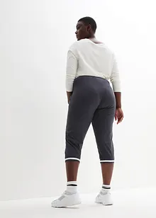 3/4 joggingbroek in een katoen-wolmix, bonprix