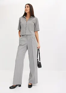 Krijtsteep blouse, bonprix