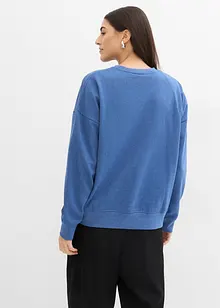 Oversized sweater van een zachte katoen-mix, bonprix
