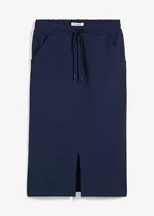 Midi rok met comfortabele band, bonprix