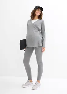 Zwangerschapsshirt met comfortabele legging (2-dlg. set), bonprix