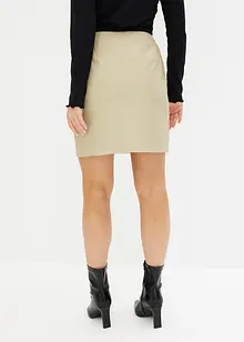 Imitatieleren rok, bonprix