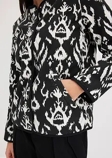 Gewatteerde jas met print, bonprix