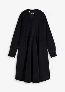 Midi jurk van katoen-corduroy, bonprix