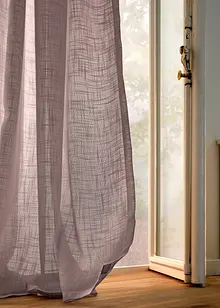 Gordijn met structuur (2 stuks), bonprix