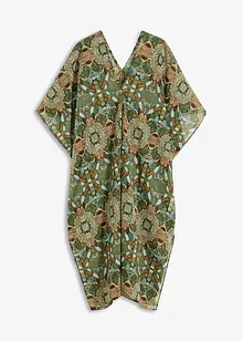 Oversized strandjurk van chiffon, bonprix