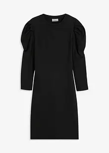 Geribde jurk van jersey, bonprix