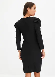 Geribde jurk van jersey, bonprix