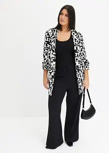 Lange blazer met print, bonprix