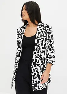 Lange blazer met print, bonprix